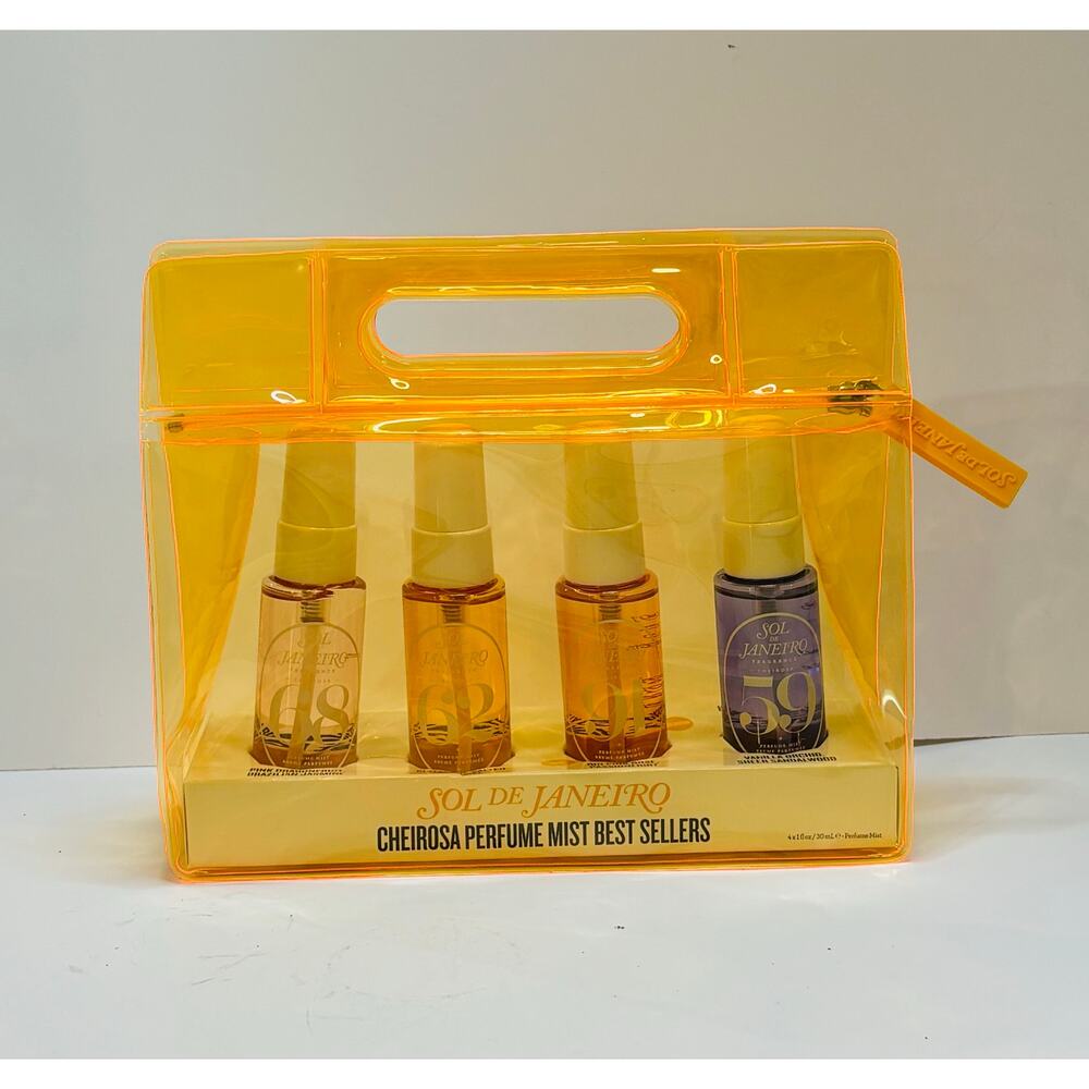 Sol de Janeiro Best-Sellers Body Hair Mist 4pc 30ml Gift Set Scents 68 62 91 59 - Picture 2 of 4